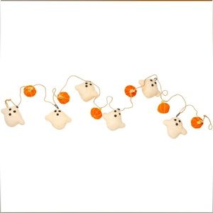 Aman Exports Ghoulish Ghost & Pumpkin Garland